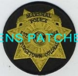 COLORADO,GEORGETOWN MARSHAL HAT PATCH 1